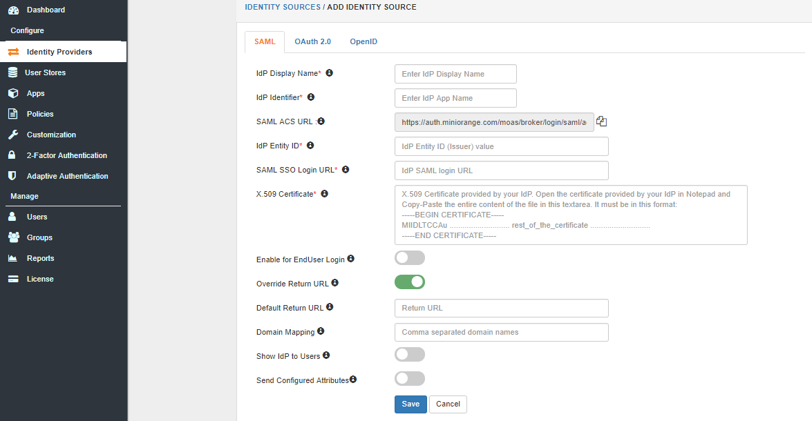 Sso For Smpl Documentation Miniorange